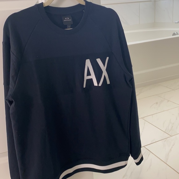 Armani Exchange oversized sweater. Great quality. Wore once, looks new - Picture 1 of 4